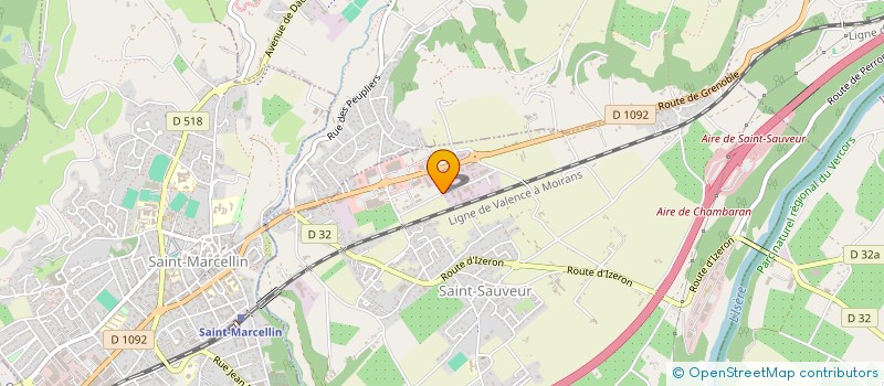 localisation de l'entreprise CHAUDRONNERIE DESIGN à SAINT-SAUVEUR