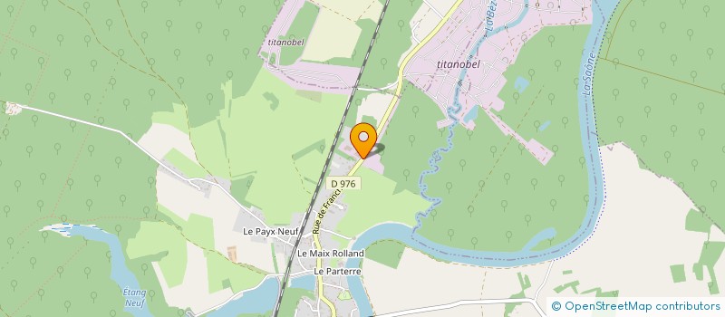 localisation de l'entreprise CHAUDRONNERIE INDUS ET TOLERIE  LAMARCHE-SUR-SAONE