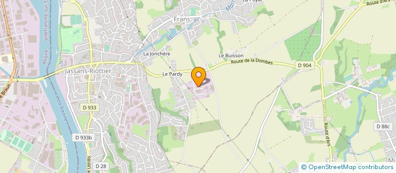 localisation de l'entreprise CHAUDRONNERIE MECANO SOUDURE INDUSTRIELLE  FRANS