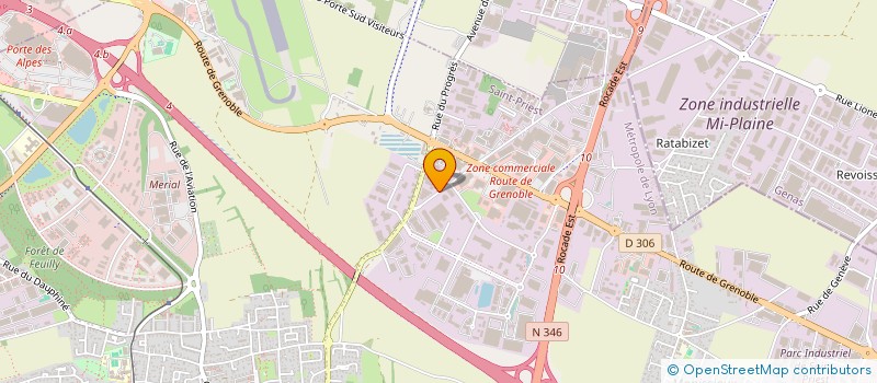 localisation de l'entreprise CHAUDRONNERIE NOUVELLE  SAINT-PRIEST