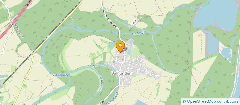 localisation de l'entreprise CHAUDRONNERIE ROSTEEL  DALHUNDEN