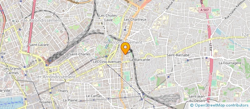 localisation de l'entreprise CHAUDRONNERIE TUYAU SOUDURE MAINTENANCE à MARSEILLE