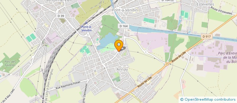 localisation de l'entreprise CHAUDRONNERIE TUYAUTERIE SALMHOFER  PONT-A-VENDIN