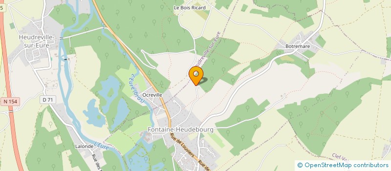 localisation de l'entreprise CHAUDRONNERIE-TUYAUTERIE-SOUDURES-MENEZ à CLEF VALLEE D'EURE