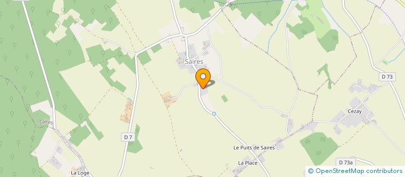 localisation de l'entreprise CHAUDRONNERIE VENDE  SAIRES