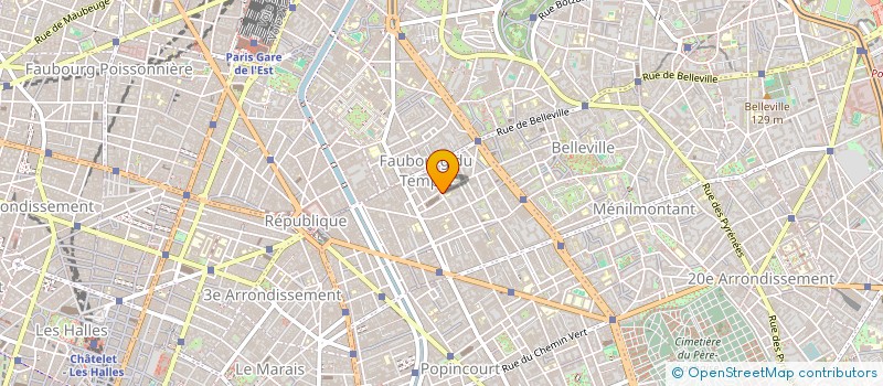 localisation de l'entreprise CHAUDS LES MARRONS SHOW  PARIS