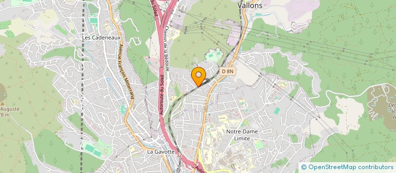 localisation de l'entreprise CHAUF'13  SEPTEMES-LES-VALLONS