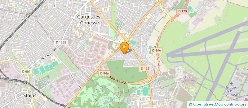 localisation de l'entreprise CHAUFF ACTIVE  GARGES-LES-GONESSE