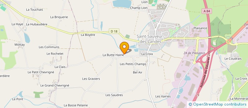 localisation de l'entreprise CHAUFF&CO  LA CHAPELLE FLEURIGNE