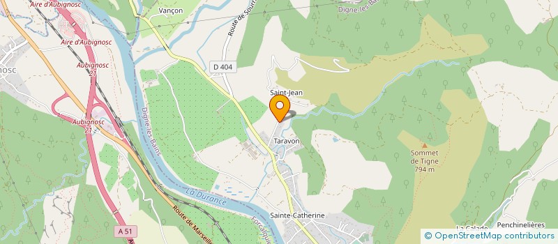 localisation de l'entreprise CHAUFF'EAU SERVICES  VOLONNE