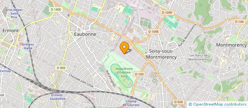 localisation de l'entreprise CHAUFF ECO95  SOISY-SOUS-MONTMORENCY