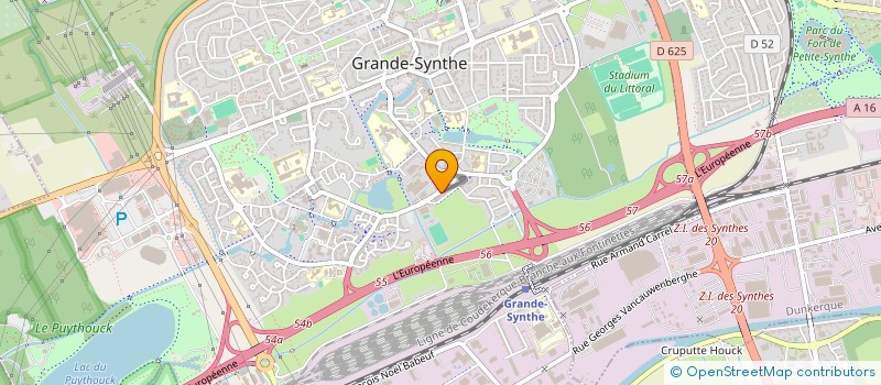 localisation de l'entreprise CHAUFF ELECT TECHNIQ ENERGIES NOUVELLES à GRANDE-SYNTHE