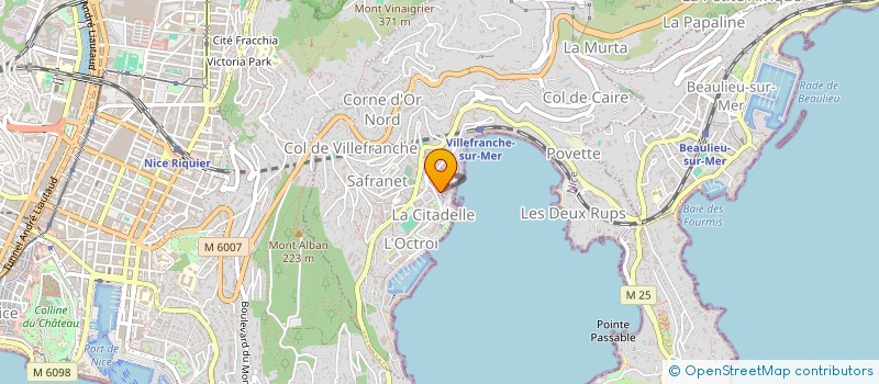 localisation de l'entreprise CHAUFF PLOMBERIE CLIMAT PISCINE ELECTRIC  SAINT-JEAN-CAP-FERRAT