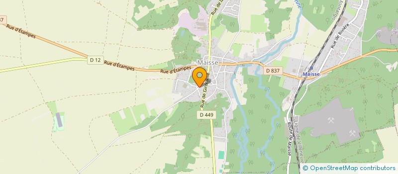 localisation de l'entreprise CHAUFF TOITS  VALPUISEAUX