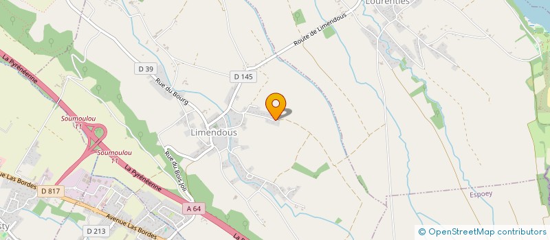 localisation de l'entreprise CHAUFFAD'OR  LIMENDOUS