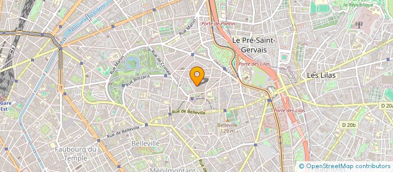 localisation de l'entreprise CHAUFFAGE CENTRAL INDUSTR DOMESTIQUE  PARIS