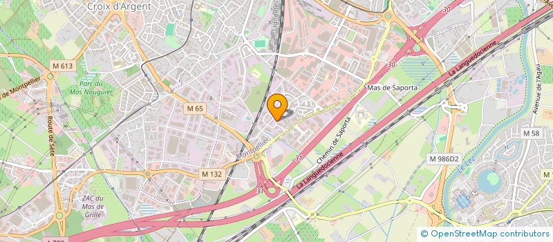 localisation de l'entreprise CHAUFFAGE CLIMATISATION SANITAIRE FERREN à MONTPELLIER
