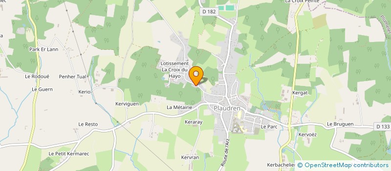 localisation de l'entreprise CHAUFFAGE COMPARE  PLAUDREN