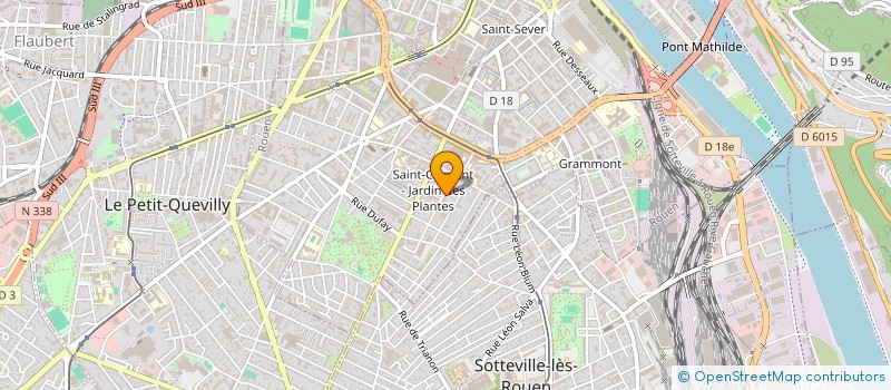 localisation de l'entreprise CHAUFFAGE CONCEPT SDB à ROUEN