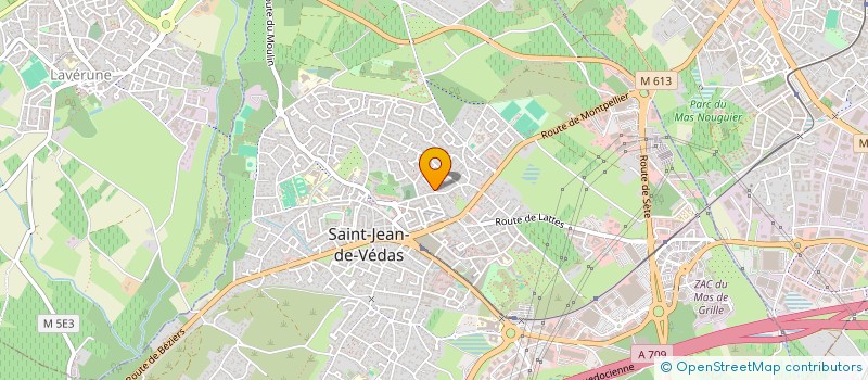 localisation de l'entreprise CHAUFFAGE-CONFORT à SAINT-JEAN-DE-VEDAS