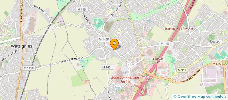 localisation de l'entreprise CHAUFFAGE CONFORT SOC  FACHES-THUMESNIL