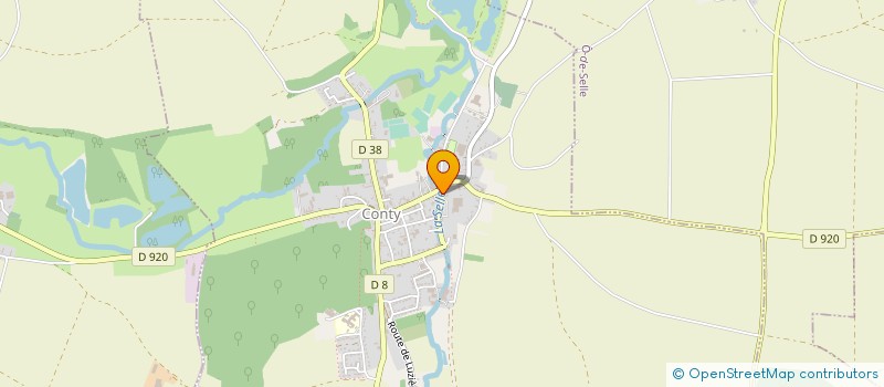 localisation de l'entreprise CHAUFFAGE DU CONTYNOIS  CONTY