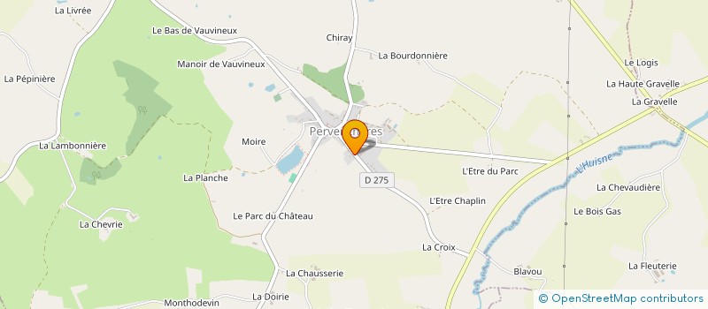 localisation de l'entreprise CHAUFFAGE DU PERCHE à PERVENCHERES