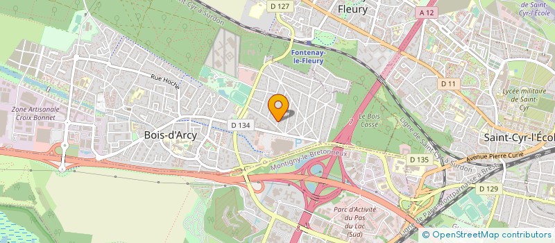 localisation de l'entreprise CHAUFFAGE ECO-SYSTEM à BOIS-D'ARCY