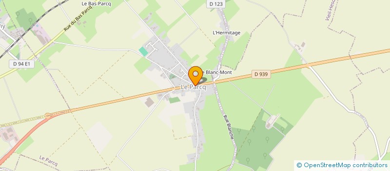 localisation de l'entreprise CHAUFFAGE ECONOMIES CONFORT C.E.C.  LE PARCQ