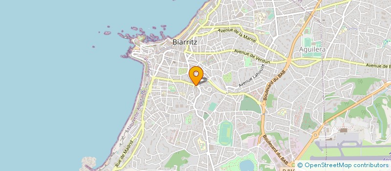 localisation de l'entreprise CHAUFFAGE ET SOLUTIONS à BIARRITZ