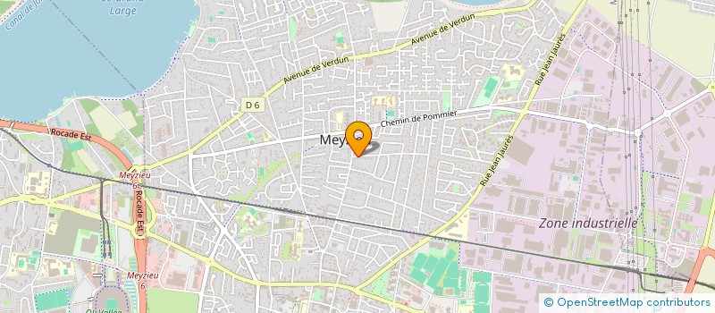 localisation de l'entreprise CHAUFFAGE EUROPEEN  PUSIGNAN