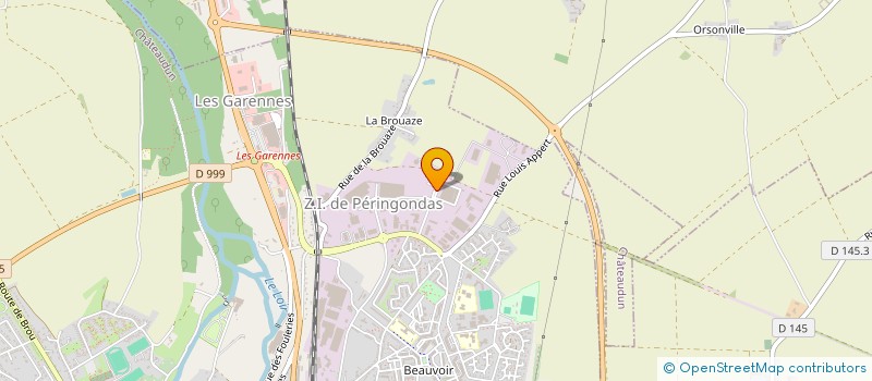 localisation de l'entreprise CHAUFFAGE INDUSTRIE DEVELOPPEMENT à CHATEAUDUN