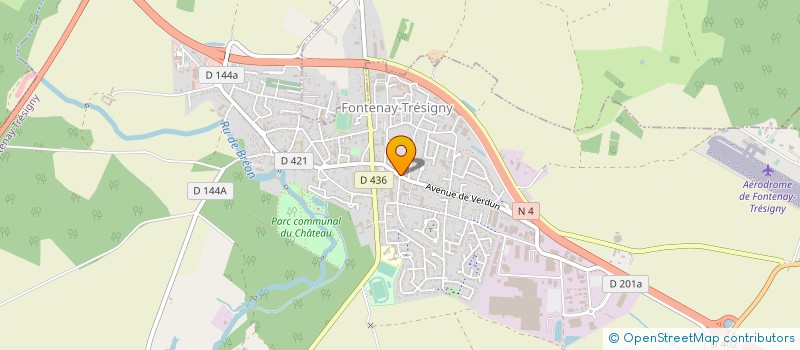 localisation de l'entreprise CHAUFFAGE MP  FONTENAY-TRESIGNY