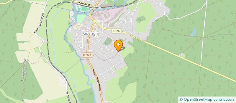 localisation de l'entreprise CHAUFFAGE NIVERNAIS à URZY
