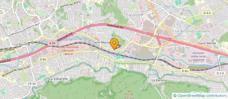 localisation de l'entreprise CHAUFFAGE PLOMBERIE CLIMAT TUYAUTERIES à MARSEILLE