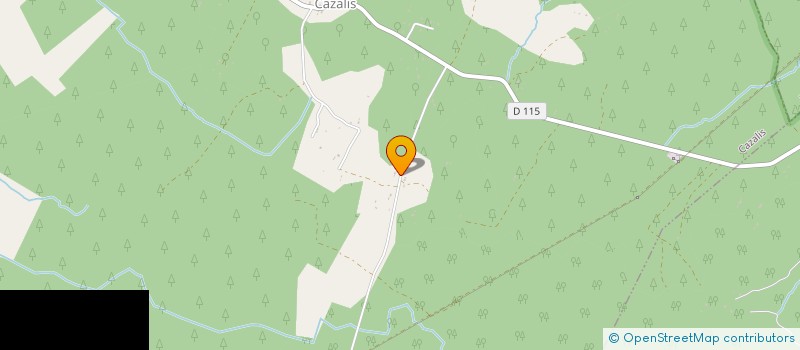 localisation de l'entreprise CHAUFFAGE PLOMBERIE SUD GIRONDE  CAZALIS