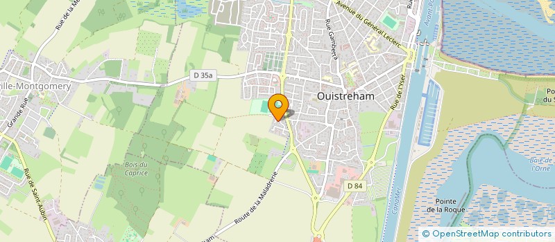 localisation de l'entreprise CHAUFFAGE PLUS à OUISTREHAM