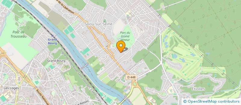 localisation de l'entreprise CHAUFFAGE SANITAIRE CLIMATISATION LE LOUER à SOISY-SUR-SEINE