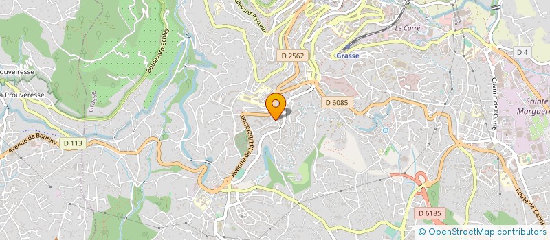 localisation de l'entreprise CHAUFFAGE SANITAIRE MS MEILLEURS SERVICE à GRASSE
