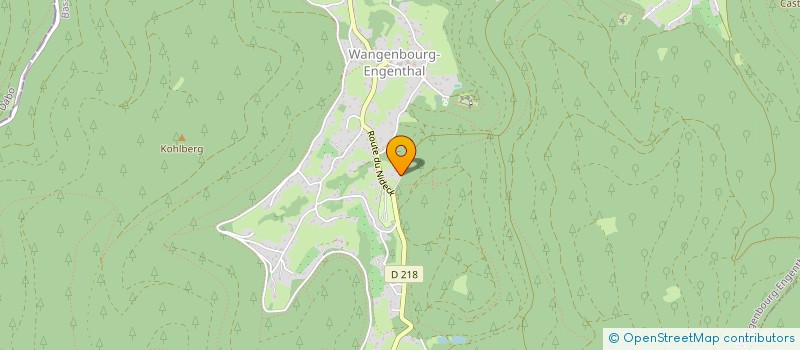 localisation de l'entreprise CHAUFFAGE SANITAIRE SCHMITT 67  WANGENBOURG-ENGENTHAL