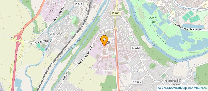 localisation de l'entreprise CHAUFFAGE SCE EXPLOITATION MAINTENANCE à MAREUIL-LES-MEAUX