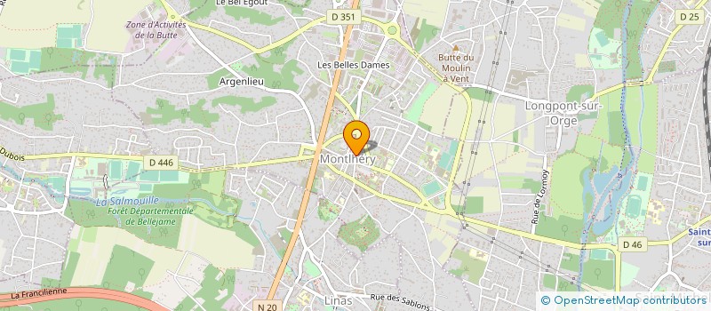 localisation de l'entreprise CHAUFFAGE SERVICE MAINTENANCE MONTLHERY à MONTLHERY