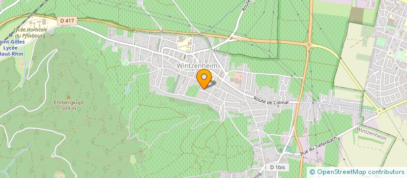 localisation de l'entreprise CHAUFFAGE SERVICE ROESCH à COLMAR