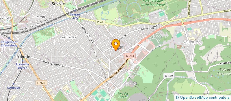localisation de l'entreprise CHAUFFAGECITY à LIVRY-GARGAN