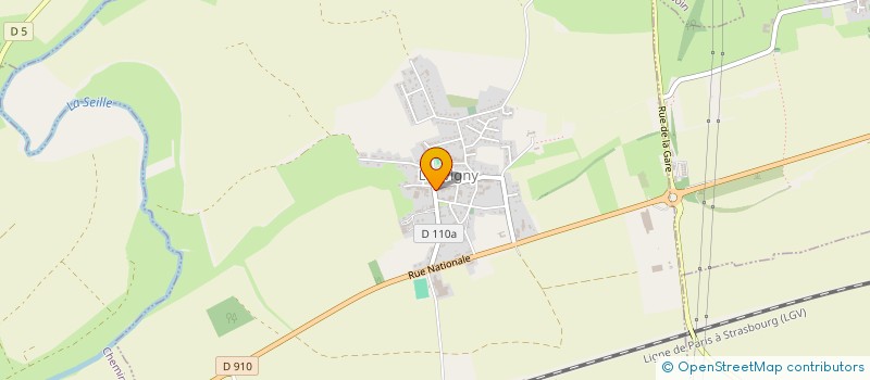 localisation de l'entreprise CHAUFFAGES ET TECHNICITES DE L EST à SILLEGNY