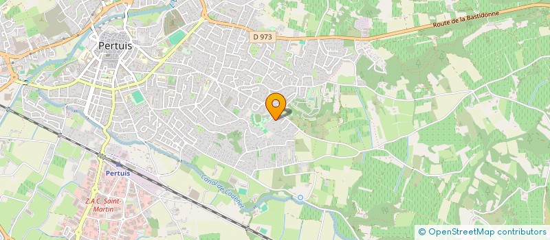 localisation de l'entreprise CHAUFFAYER  PERTUIS