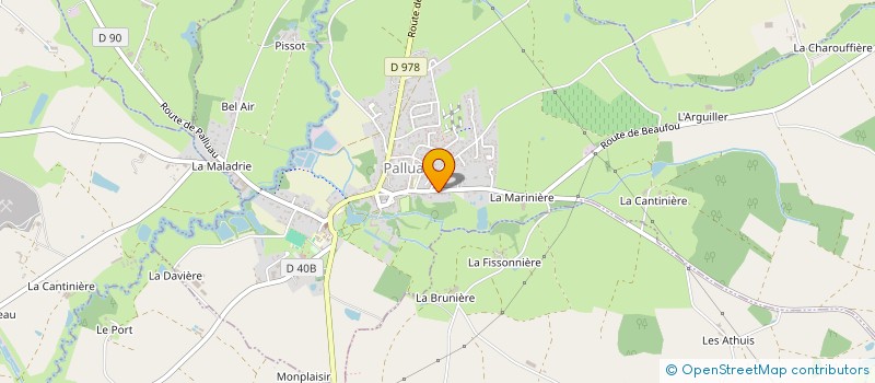 localisation de l'entreprise CHAUFFE BOIS à PALLUAU