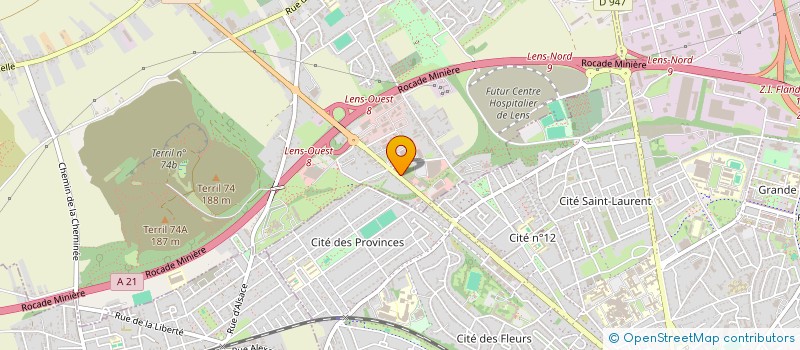 localisation de l'entreprise CHAUFFE ECO GROUPEMENT D'ACHATS à LOOS-EN-GOHELLE