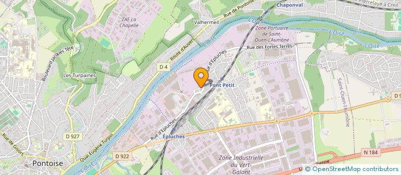 localisation de l'entreprise CHAUFFEUR DE PRESTIGE PARISIEN  SAINT-OUEN-L'AUMONE