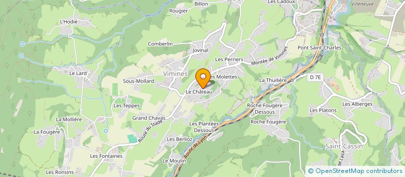 localisation de l'entreprise CHAUFFEUR PRESTIGE CHAMBERY  VIMINES